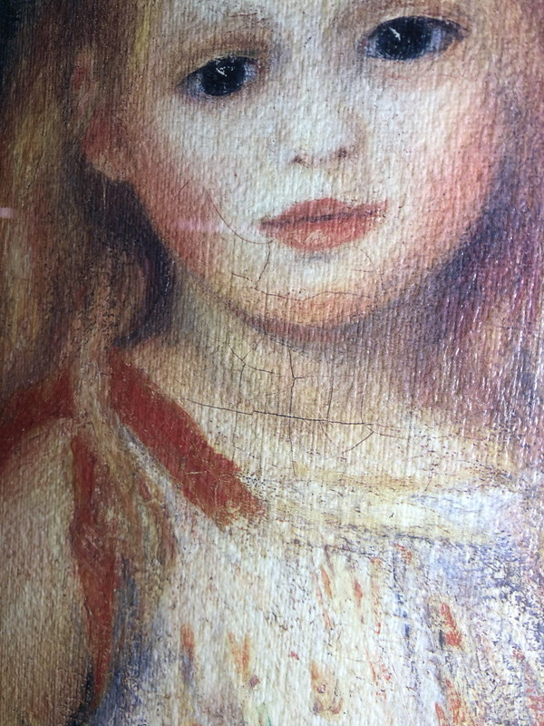 S-396◇ルノワール◇麦束を持つ少女◇心に宿る世界の名画◇複製◇A.C.D