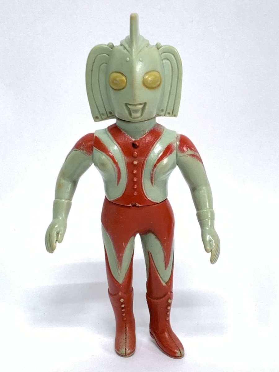 ウルトラの母 ソフビ人形＜約12.5cm＞ブルマァク 当時物 昭和レトロ 