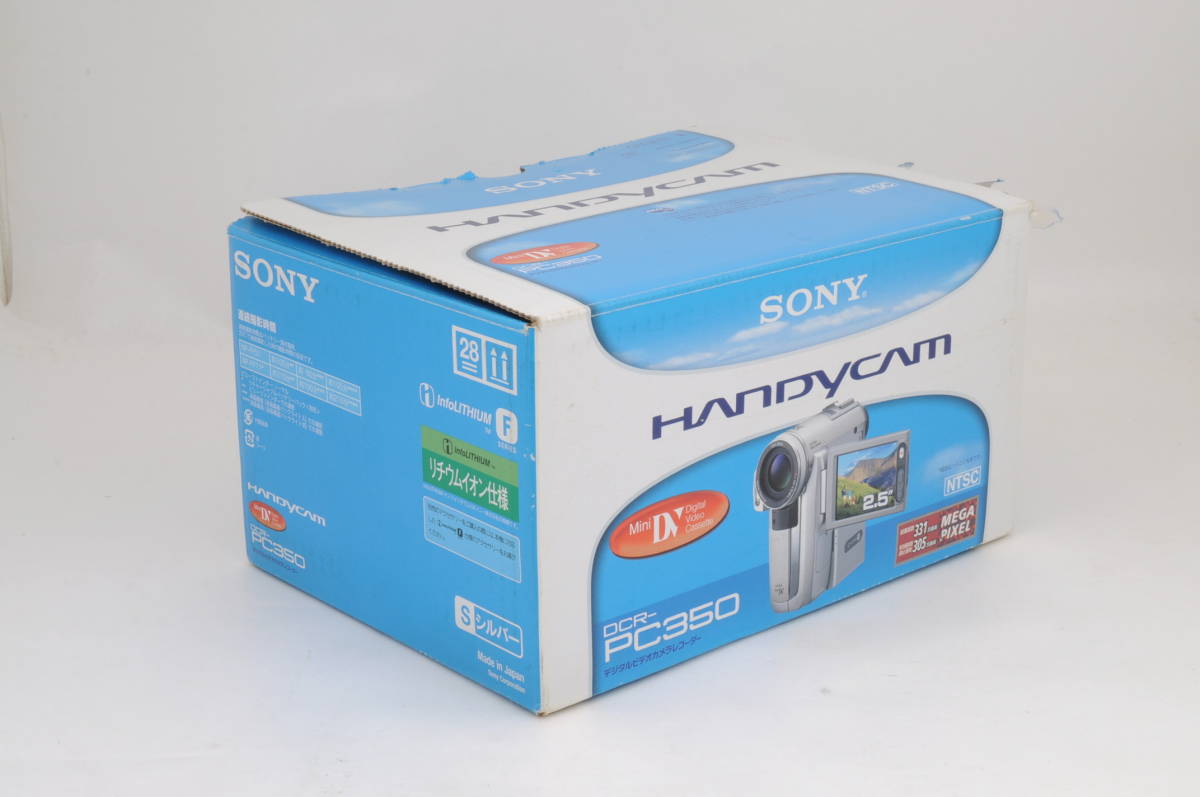 キハ13]動作品 ソニー miniDVビデオカメラ DCR-PC350 ミニDV SONY