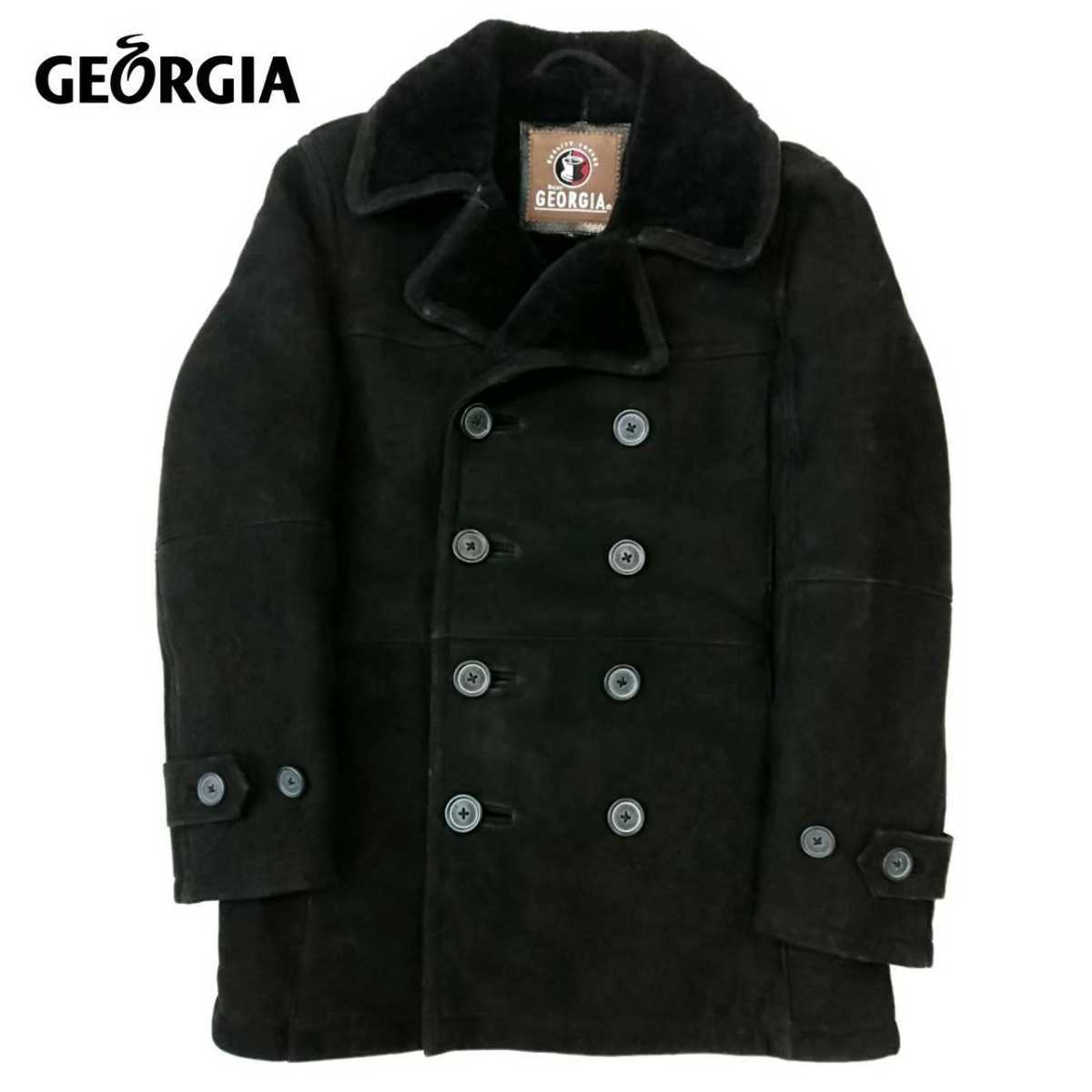 非売品 GEORGIA ジョージア ムートンコート ジョージア ムートン
