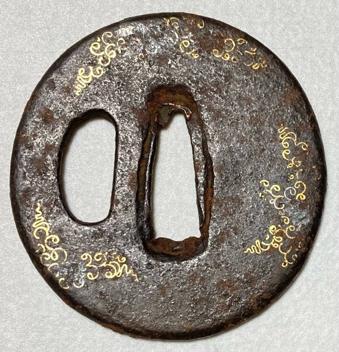 鉄製 鳥と竹の鍔(つば)蔵出し品！ 【公式通販】