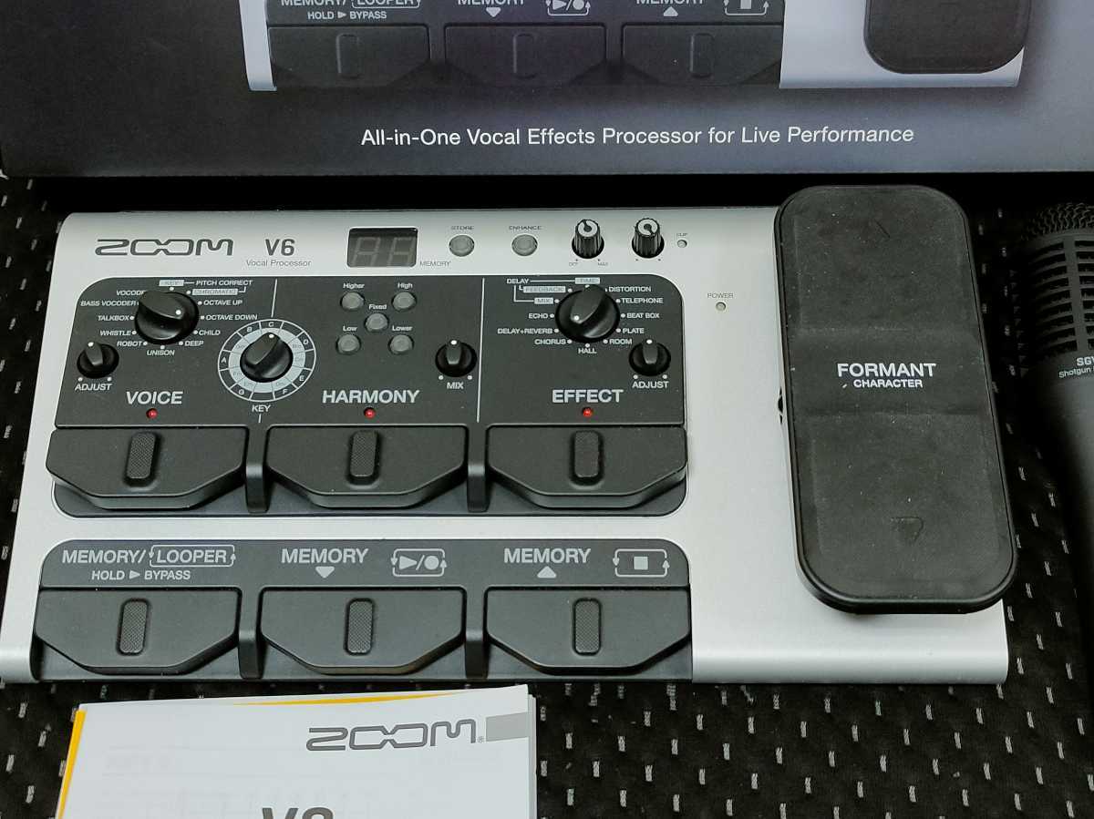週末値下げZOOM V6-SP ボーカルプロセッサー Zoom V6-SP Vocal