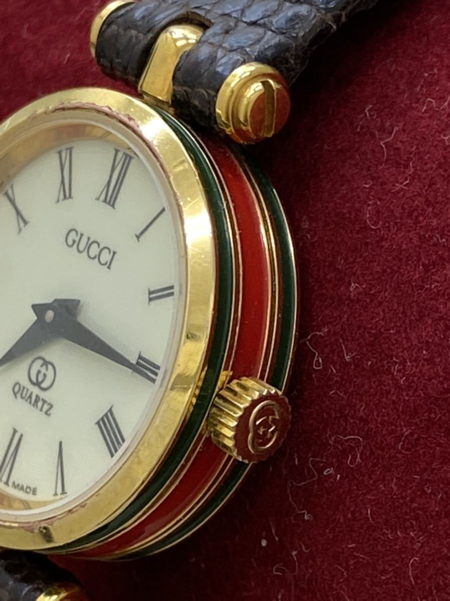 ◎【動作未確認】GUCCI グッチ ヴィンテージ シェリーライン