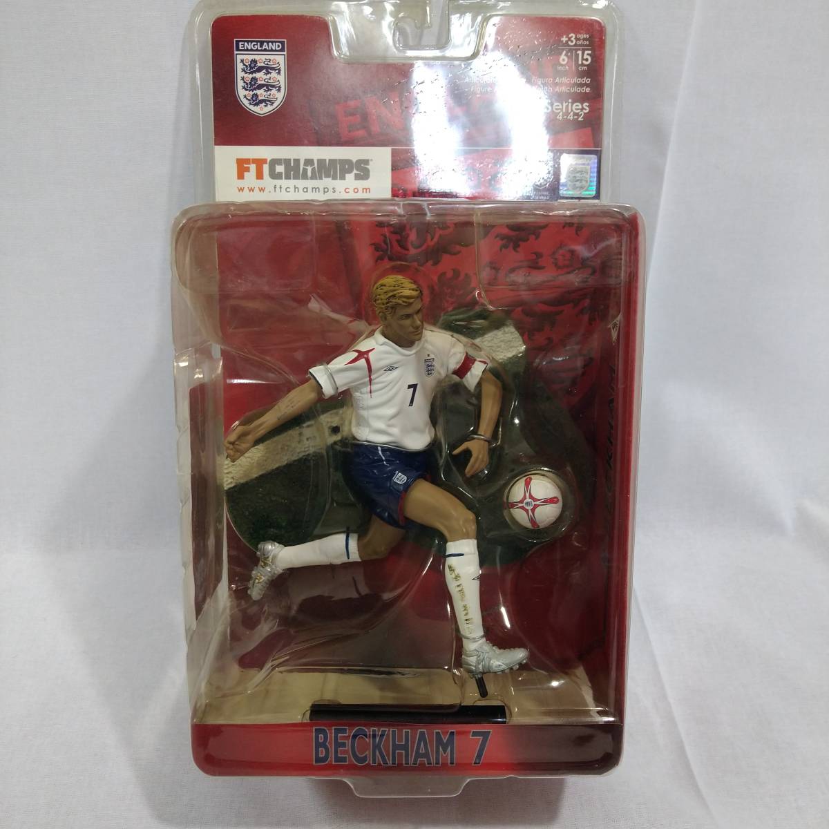ＦＴチャンプス ベッカム 6インチ フィギュア イングランド 未開封】ベッカム Beckham フィギュア FT CHAMPS イングランド代表