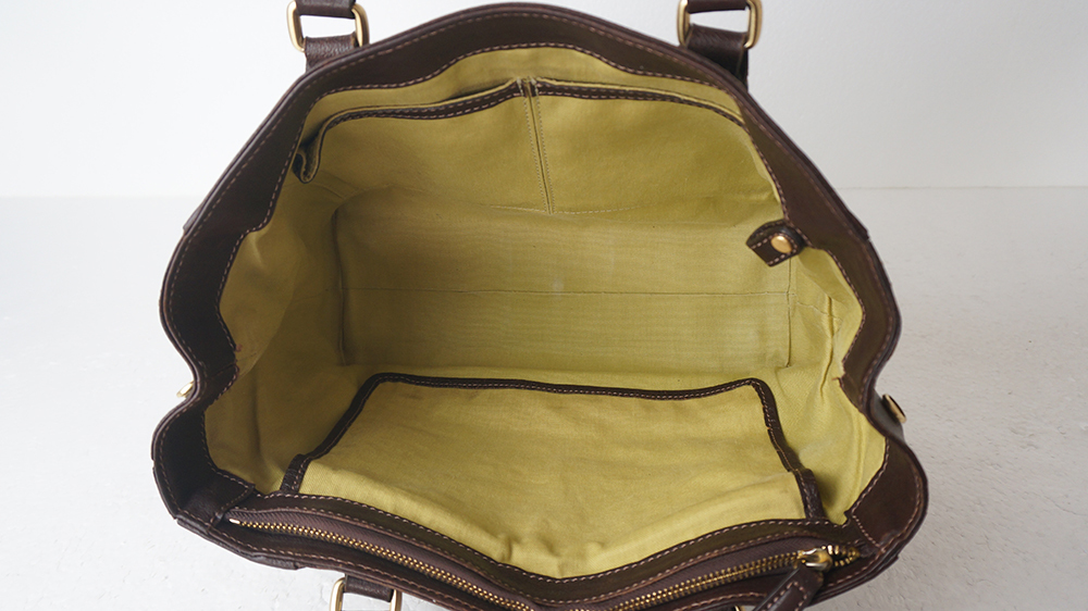 土屋鞄 トートバッグ トーンオイルヌメミディアムトート こげ茶 土屋鞄