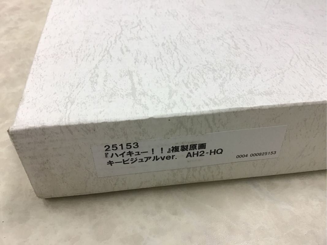 1円～ 同梱不可□ ハイキュー 複製原画 キービジュアルVer.(コミック