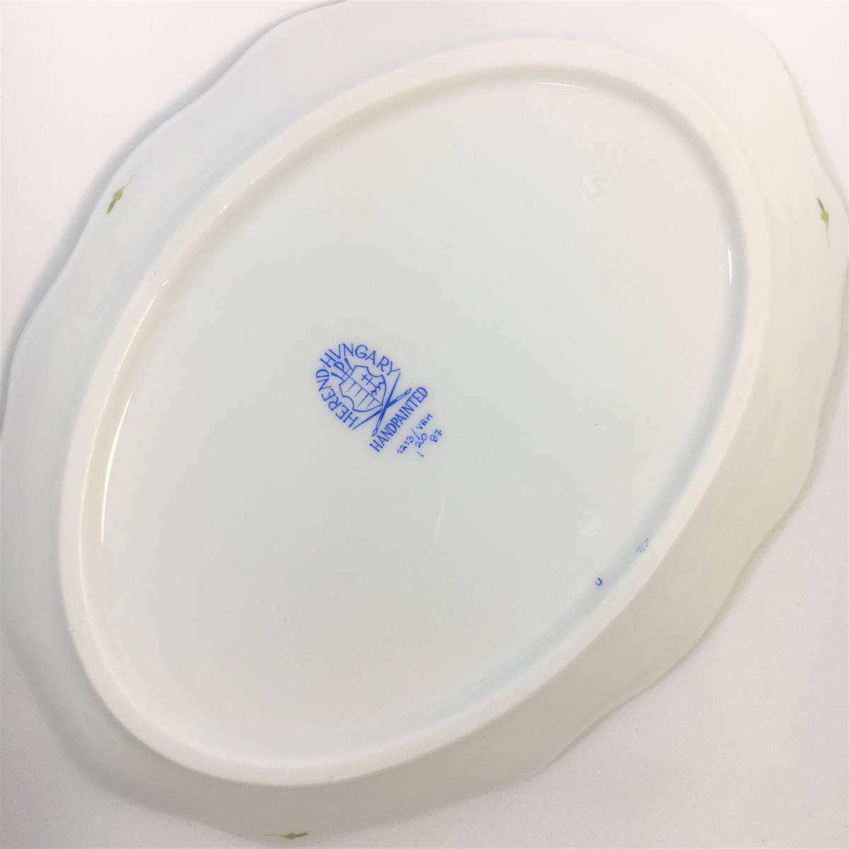 未使用】ヘレンド ウィーンの薔薇 ファンシーディッシュ 1213/VRH