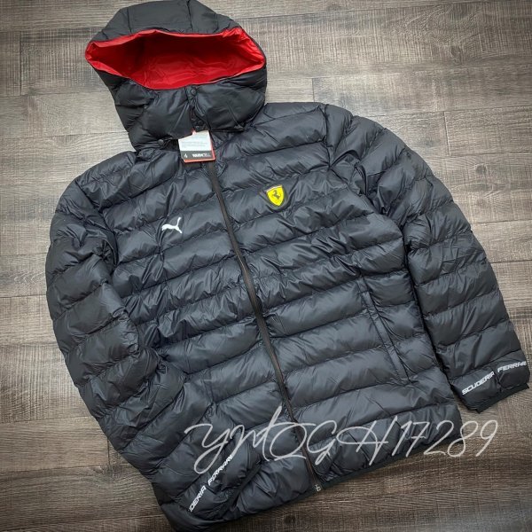  PUMA プーマ x フェラーリ SF Eco パックライト ダウン ジャケット 595424-02 黒赤 M(ジャケット、上着)｜売買されたオークション情報、yahooの商品情報をアーカイブ公開 - オークファン その他