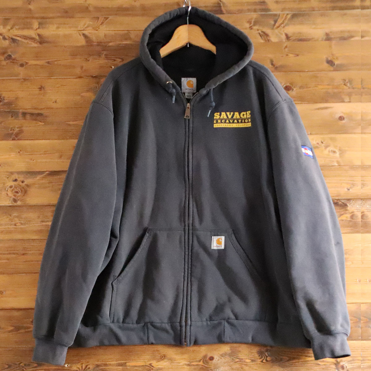 67/s2.4 Carhartt カーハート フルジップ パーカー スウェット メンズ 