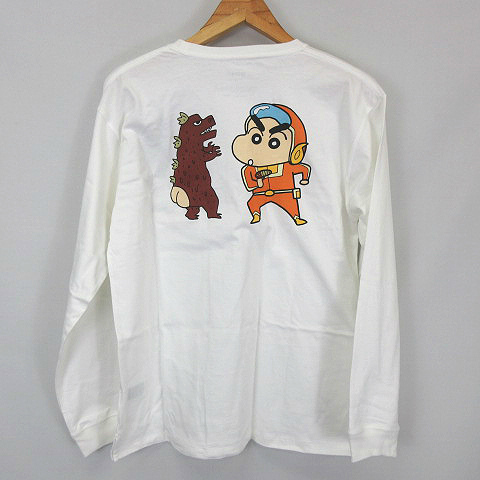 品 グラニフ Graniph アクション仮面 クレヨンしんちゃん コラボ 長袖 Tシャツ白 ホワイト S メンズ レディース ユニセックス Sサイズ 売買されたオークション情報 Yahooの商品情報をアーカイブ公開 オークファン Aucfan Com