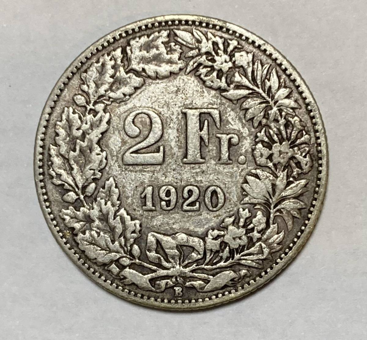 Yahoo!オークション - 2FRANCS フラン銀貨 スイス Switzerland 1961年