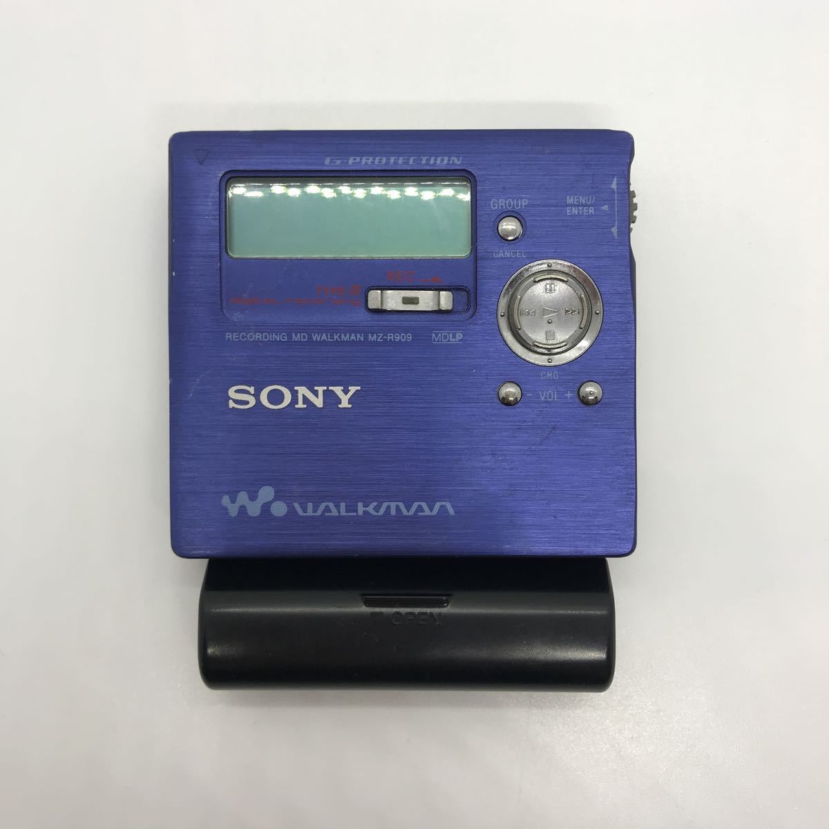 ESH046 SONY ソニー MDウォークマン MZ-R909 リモコン付き SONY