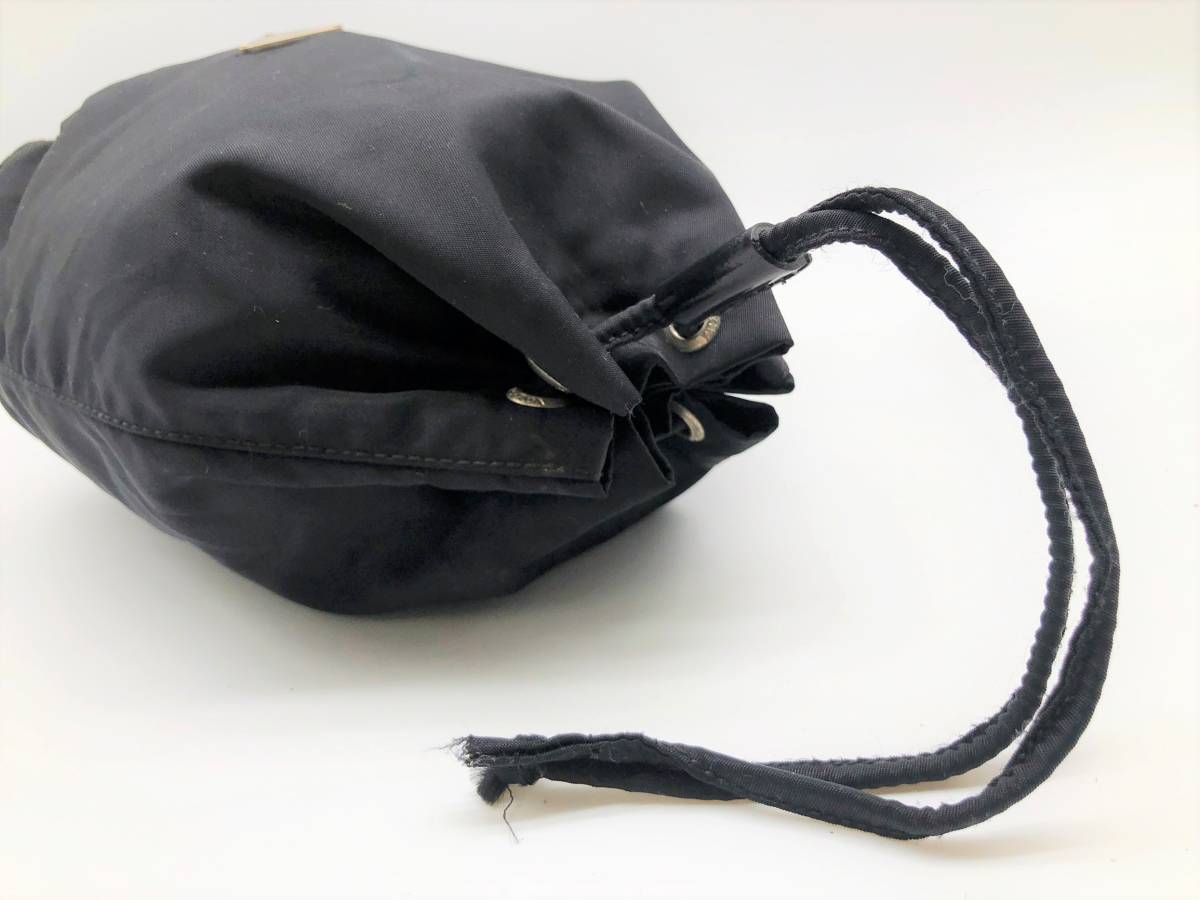1円～ PRADA プラダ 巾着ポーチ ミニバッグ マルチポーチ 小物入れ