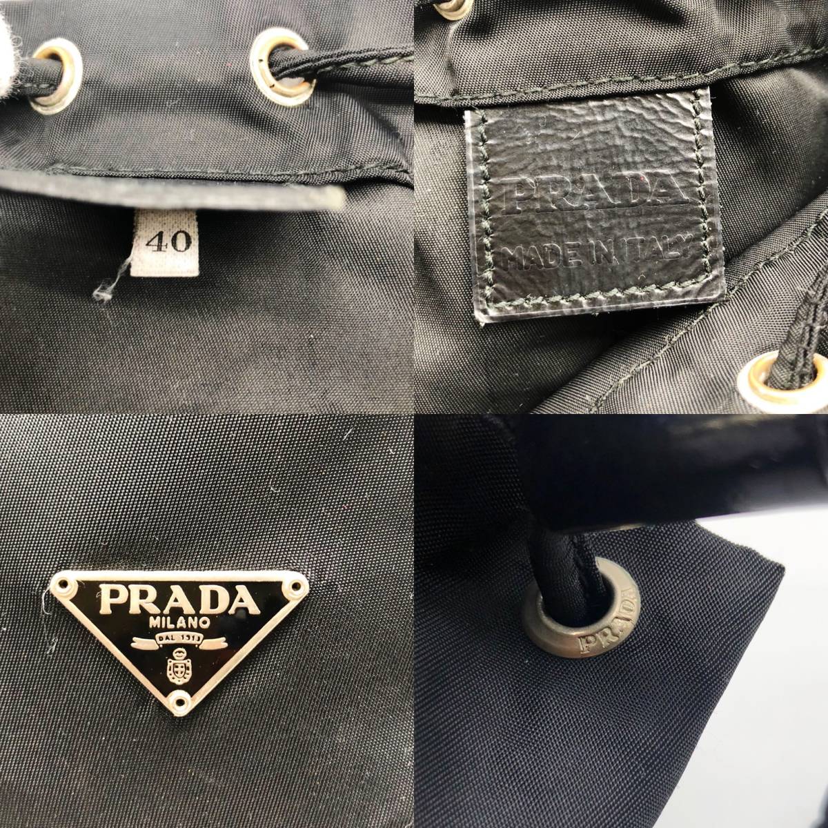 1円～ PRADA プラダ 巾着ポーチ ミニバッグ マルチポーチ 小物入れ
