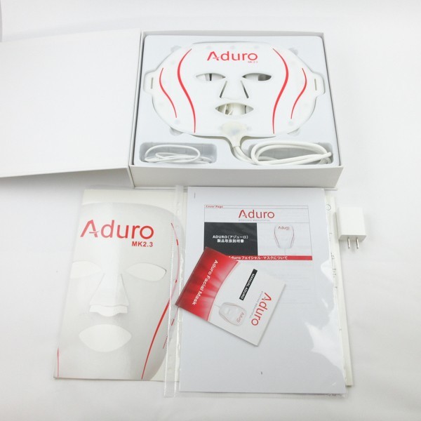美品！アジューロ Aduro 7+1 LED フェイシャルマスク Aduro 7+1 LED アジューロ フェイシャルマスク Mask Face - Facial