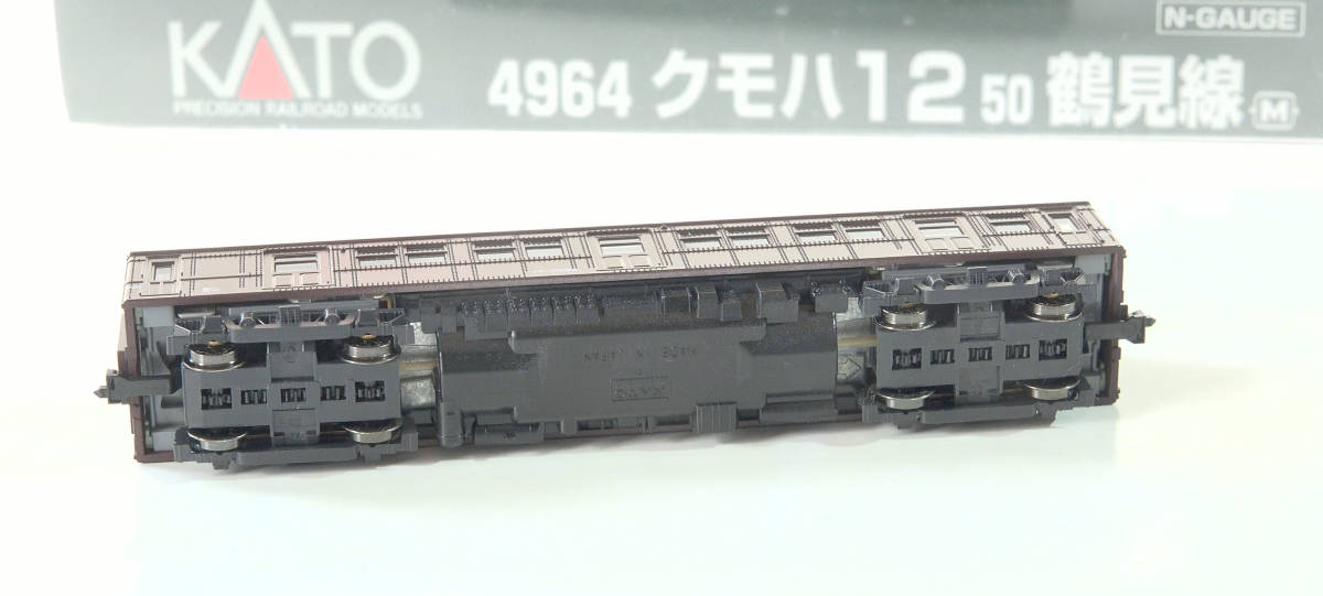B12711】KATO「4964 クモハ12 50鶴見線」動力あり ライト点灯 旧型国電