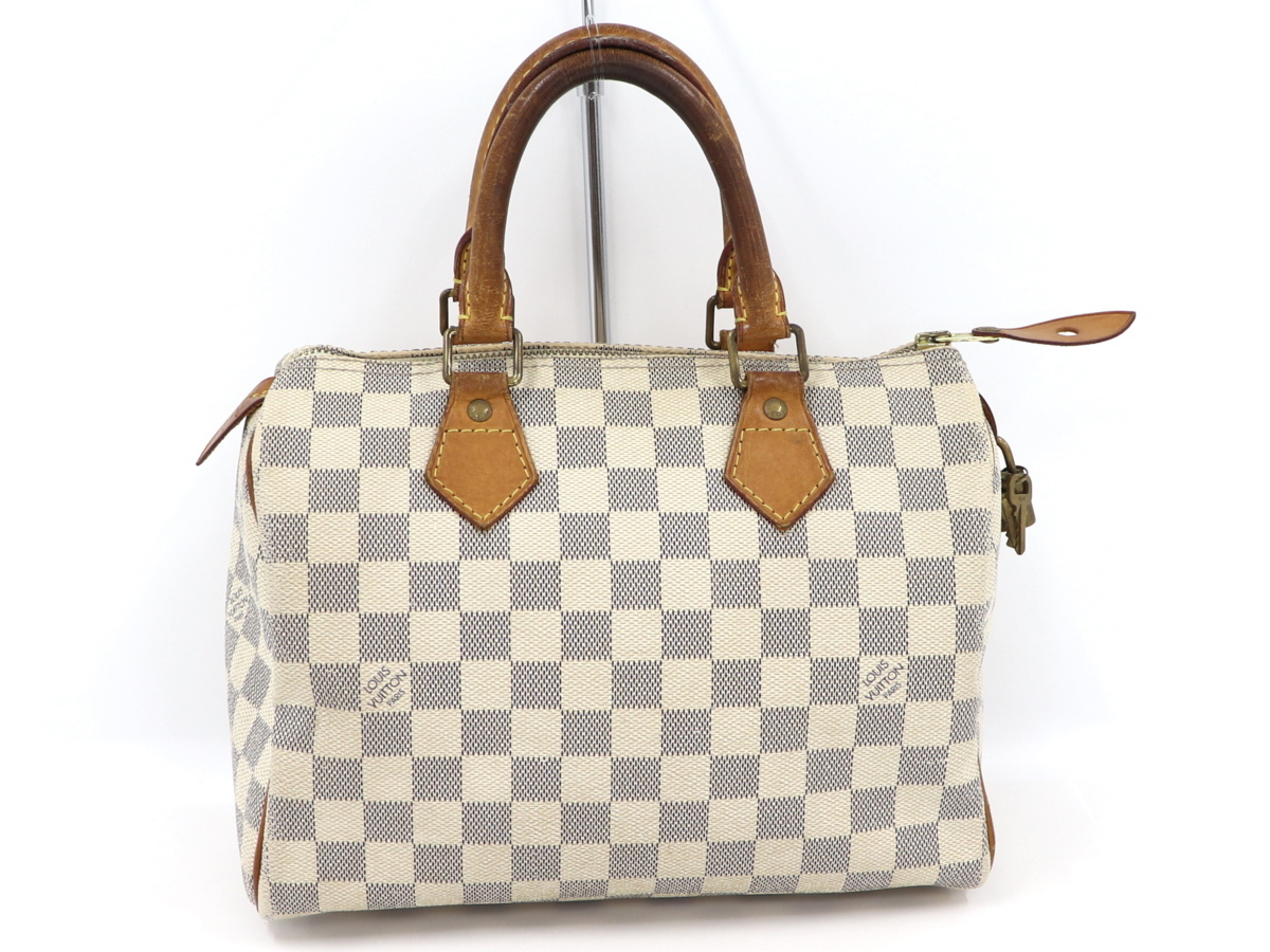 ○ルイヴィトン LOUISVUITTON スピーディ25 ダミエアズール