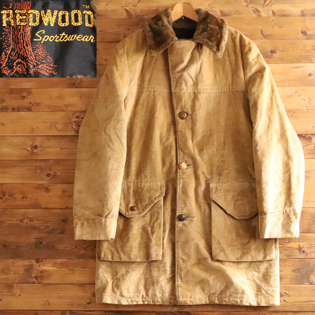 90/s2.8 REDWOOD Sports wear コーデュロイジャケット メンズ 42 