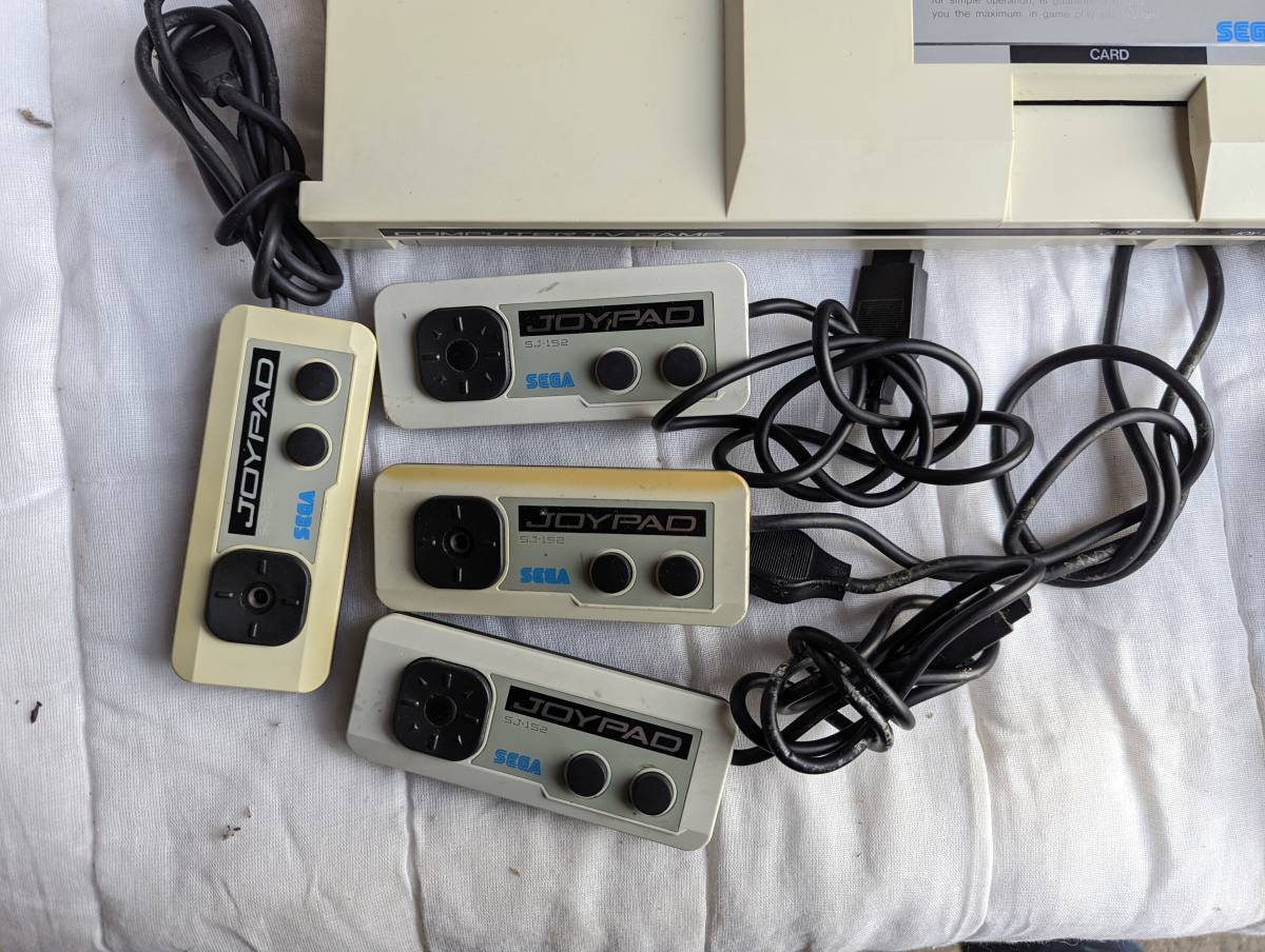 S・SEGA MARKIII セガ マークIII 本体 2台 コントローラー 4個 ソフト  