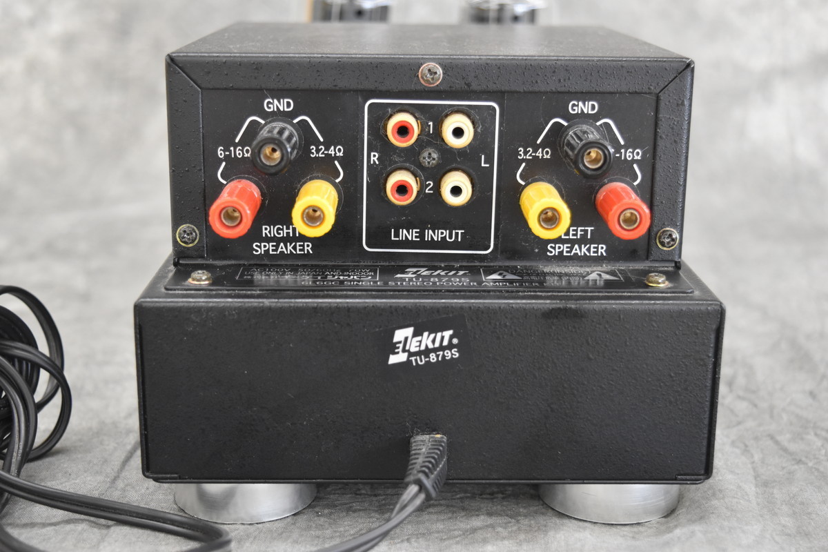 ☆ELEKIT エレキット 真空管ステレオパワーアンプ TU-879S ☆中古