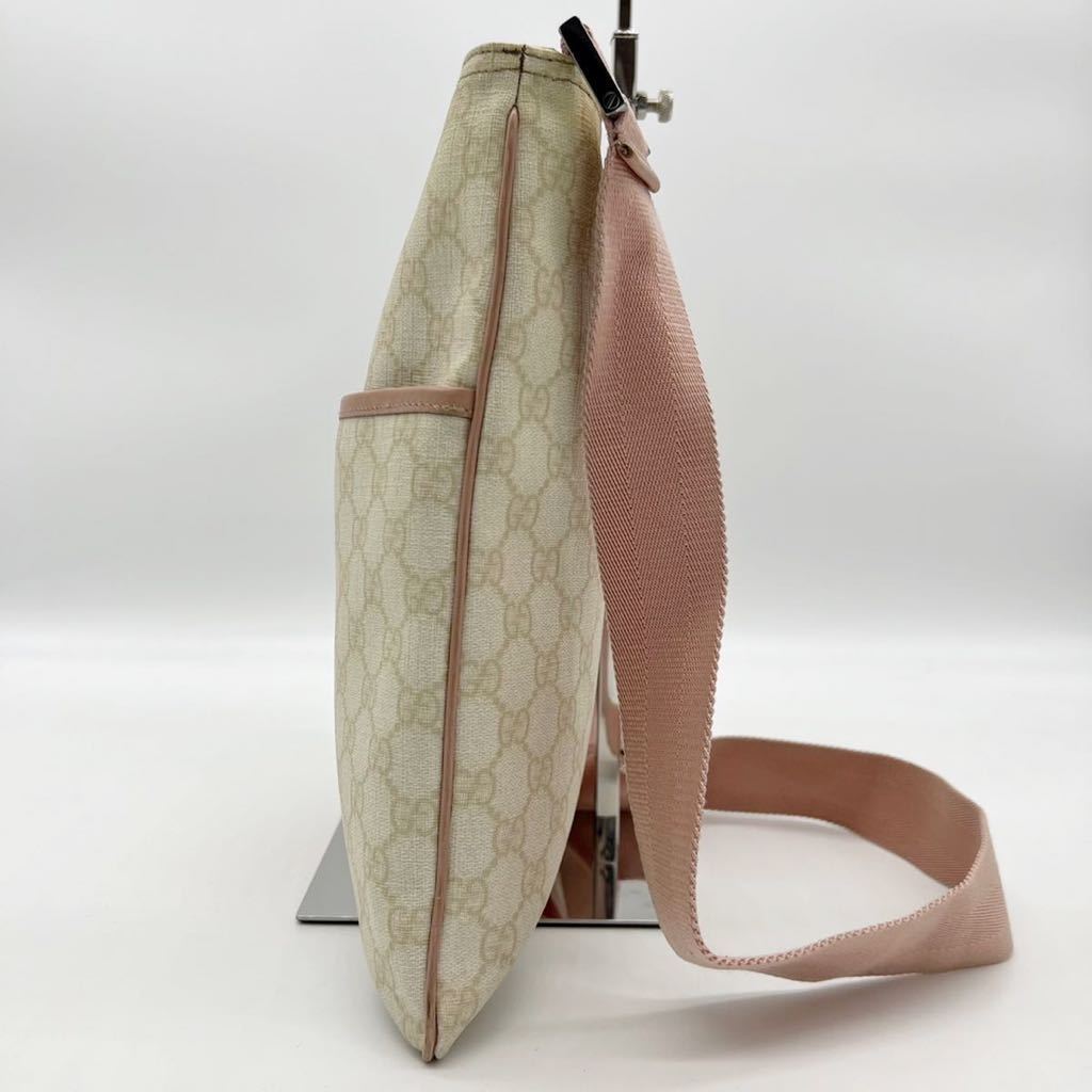 1円~《極美品》GUCCI グッチ GGスプリーム シェリーライン 1円~《極美品》GUCCI グッチ GGスプリーム シェリーライン