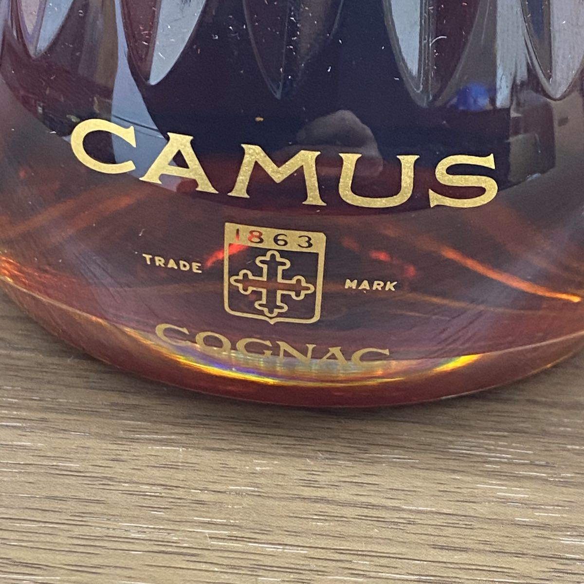 カミュ バカラ CAMUS カラフェ 未開栓 ブランデー Baccarat 未開栓
