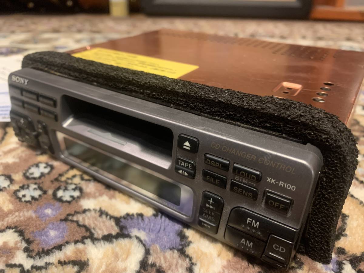 SONY XK-R100 カセットデッキ 本体 ハイエンド機・銅メッキシャシー！！ ソニー XK-R100 カーステレオ