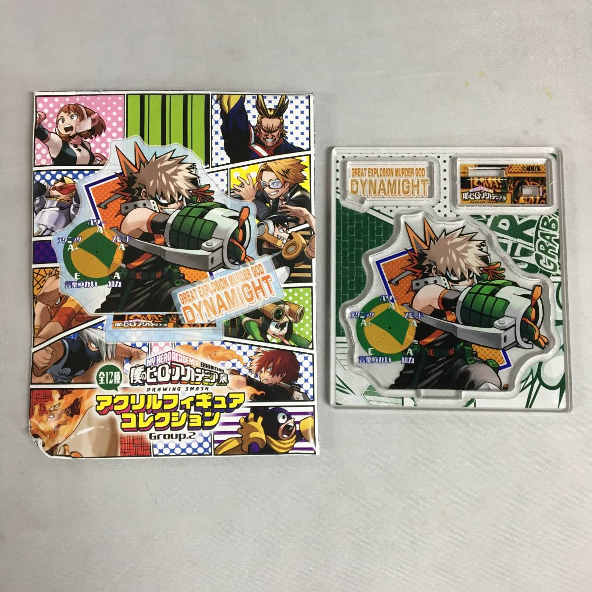 ○爆豪勝己 僕のヒーローアカデミア展 DRAWING SMASH アクリル 