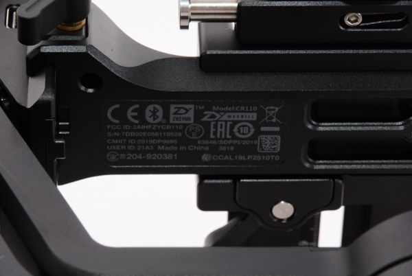 【特上級】ZHIYUN CR110 WEEBILL S ジンバル 3軸 スタビライザー 　#m2372 S ZHIYUN WEEBILL 3-Axis Cr110 Kit