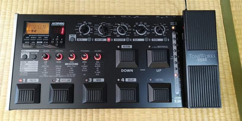 KORG ToneWorks AX3000G マルチエフェクター ケース付き 本物保証