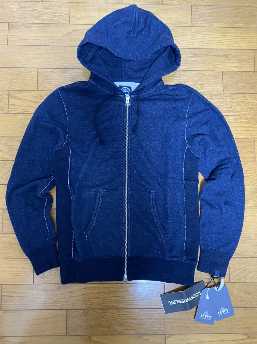  タグ付き loopwheeler levis ジップパーカー 20周年 コラボ ループウィラー リーバイス(Sサイズ)｜売買されたオークション情報、yahooの商品情報をアーカイブ公開 - オークファン Sサイズ