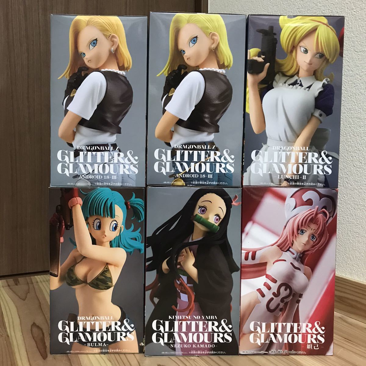ドラゴンボール フィギュア ブルマ 18号 ランチ 6点 新品未開封 