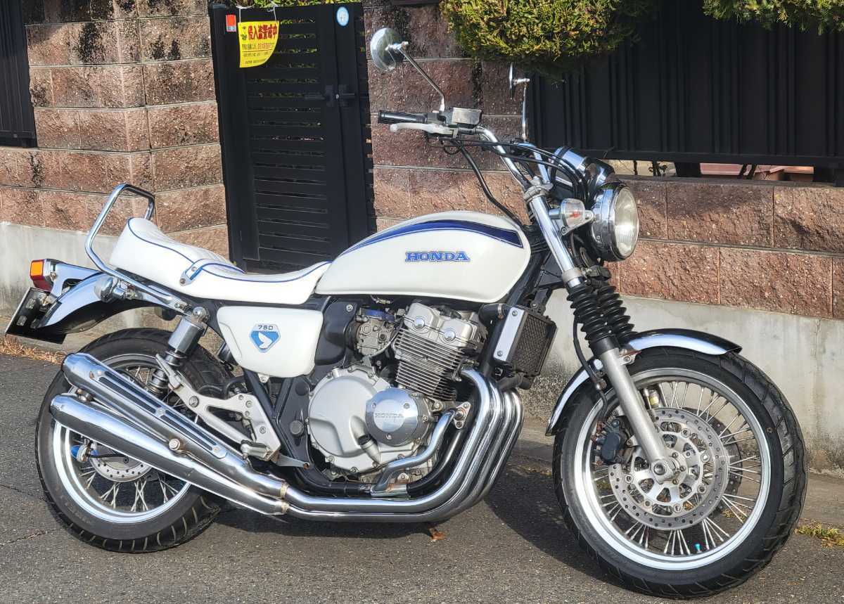 cb400four nc36 4本出しマフラー 美品 メッキ マフラー 純正マフラー