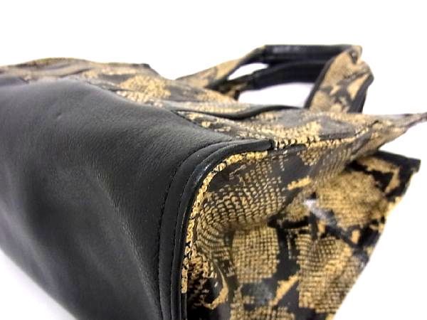 1円 ■美品■ TORY BURCH トリーバーチ PVC×レザー G金具 トートバッグ ハンドバッグ 手提げ 手持ち ベージュ系×ブラック系 Z0851BM TORY 1円 トリーバーチ お洒落 ■-23 通勤