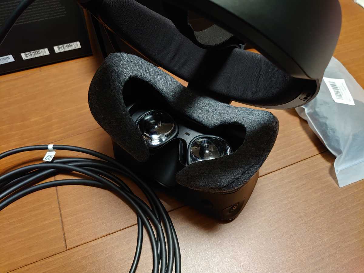 oculus rift s オキュラスリフトs 動作確認済 中古 +綿カバー&シリコン 