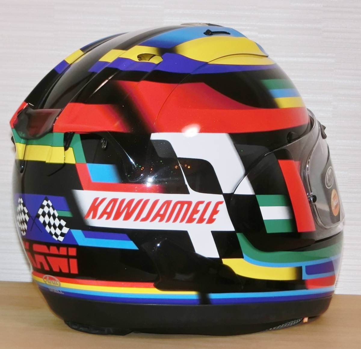 ARAI アライ RX-7X KAWI JAMELE カウイ ジャミール 中古(Sサイズ 