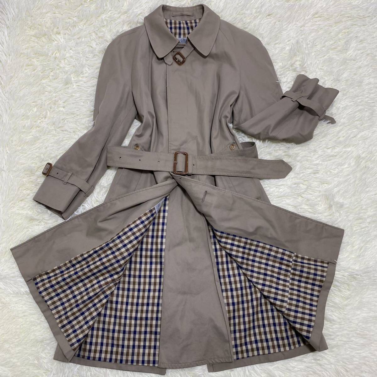 Aquascutum LONG TRENCH COAT アクアスキュータム レディース ロング