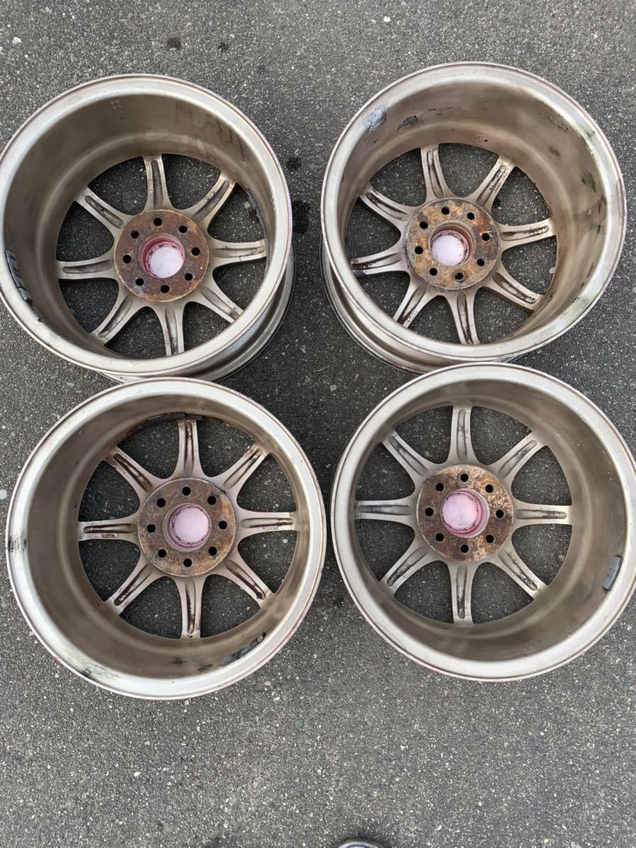 RAYS VOLK RACING GR-N 14インチ 14×6JJ オフセット＋38？＋40？PCD100