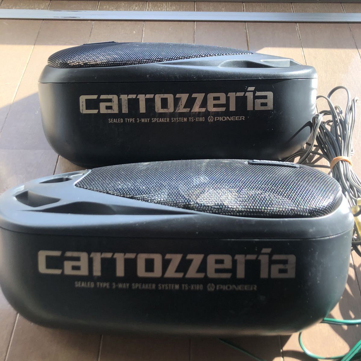 carrozzeria カロッツェリア Pioneer 当時物 旧車 スピーカー 3WAY TS 