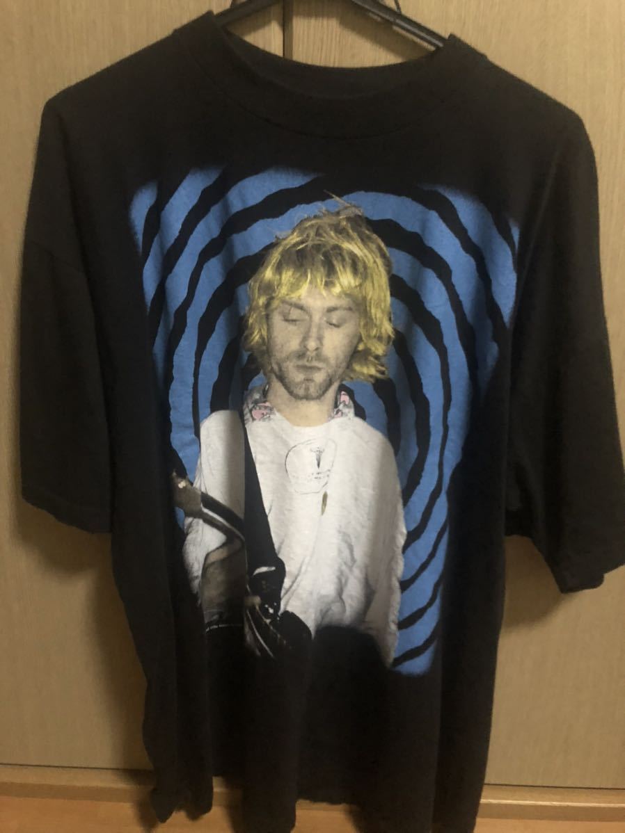 赤字超特価，豊富な カートコバーン NIRVANA Tシャツ(Tシャツ)｜売買されたオークション情報、yahooの商品情報をアーカイブ公開 - オークファン Tシャツ