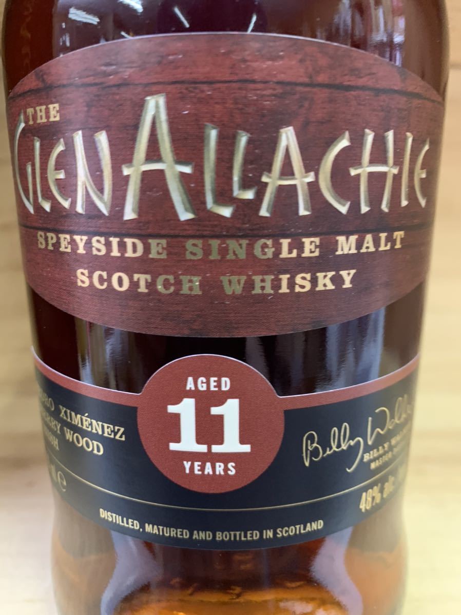 飲料・酒 GlenAllachie グレンアラヒー11年 PXシェリーウッドフィニッシュ