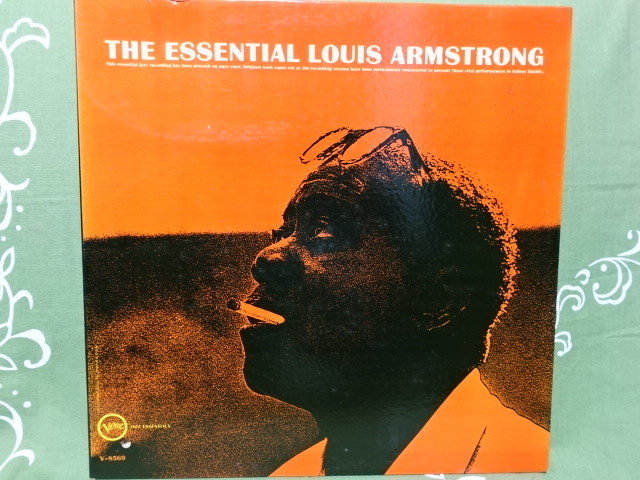 US盤！ ルイ・アームストロング／The Essential Louis Armstrong／Verve／V-8569／モノラル／サッチモ作品は相場上昇中！_1