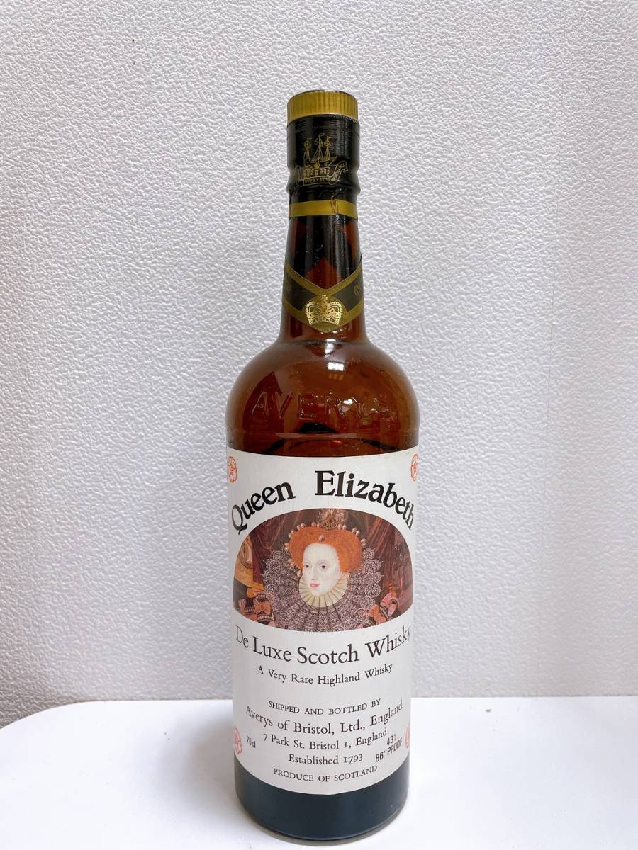 Queen Elizabeth クイーンエリザベス 750ml デラックス 43% 飲料 未開