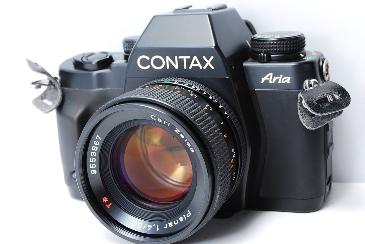 〓Planar 50mm F1.4 レンズ付き〓コンタックス CONTAX Aria 【公式通販】
