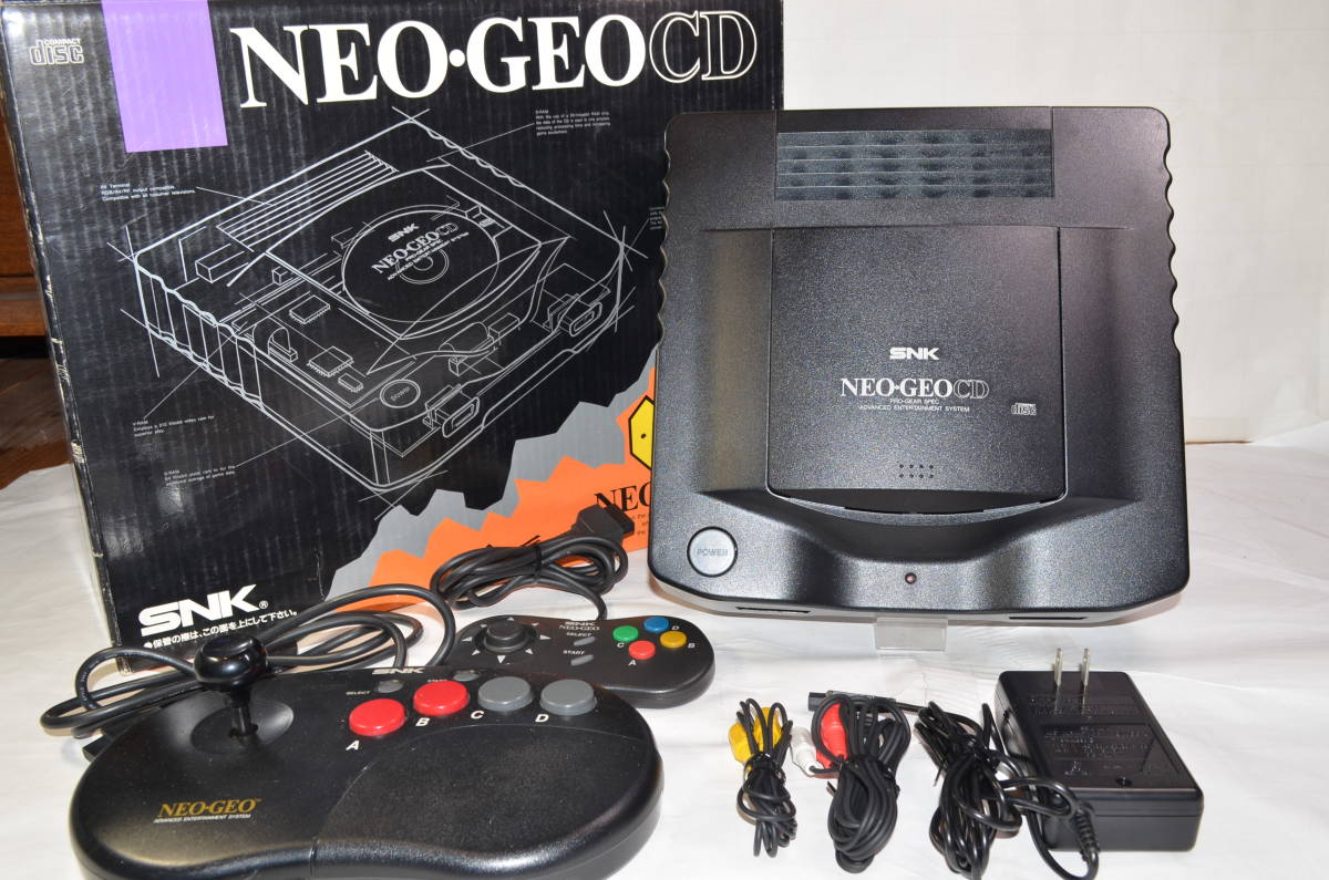 【限定SALE，得価】 動作良好 ネオジオCD 本体 NEOGEO CD cd-t01 snk み(ネオジオ)｜売買されたオークション情報、yahooの商品情報をアーカイブ公開 - オークファン ネオジオ