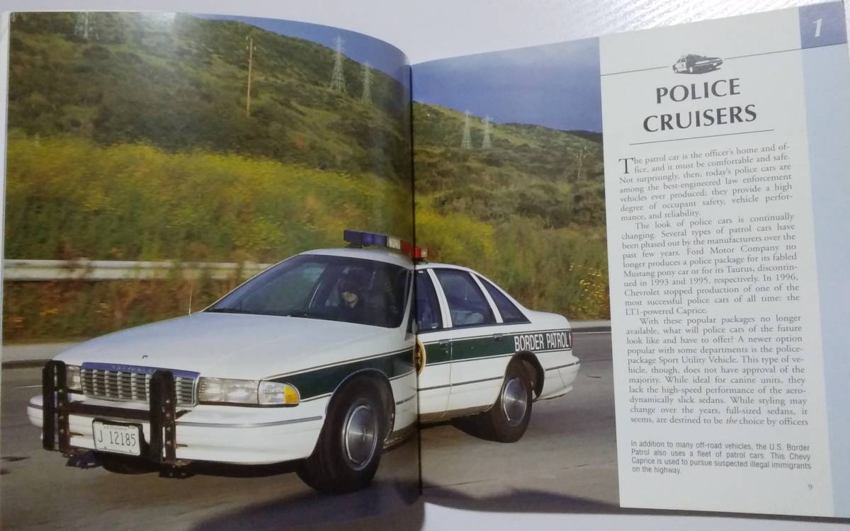 Police Cars In Action アメリカ ポリス 警察 パトカー シボレー フォード 英語 洋書 その他 売買されたオークション情報 Yahooの商品情報をアーカイブ公開 オークファン Aucfan Com