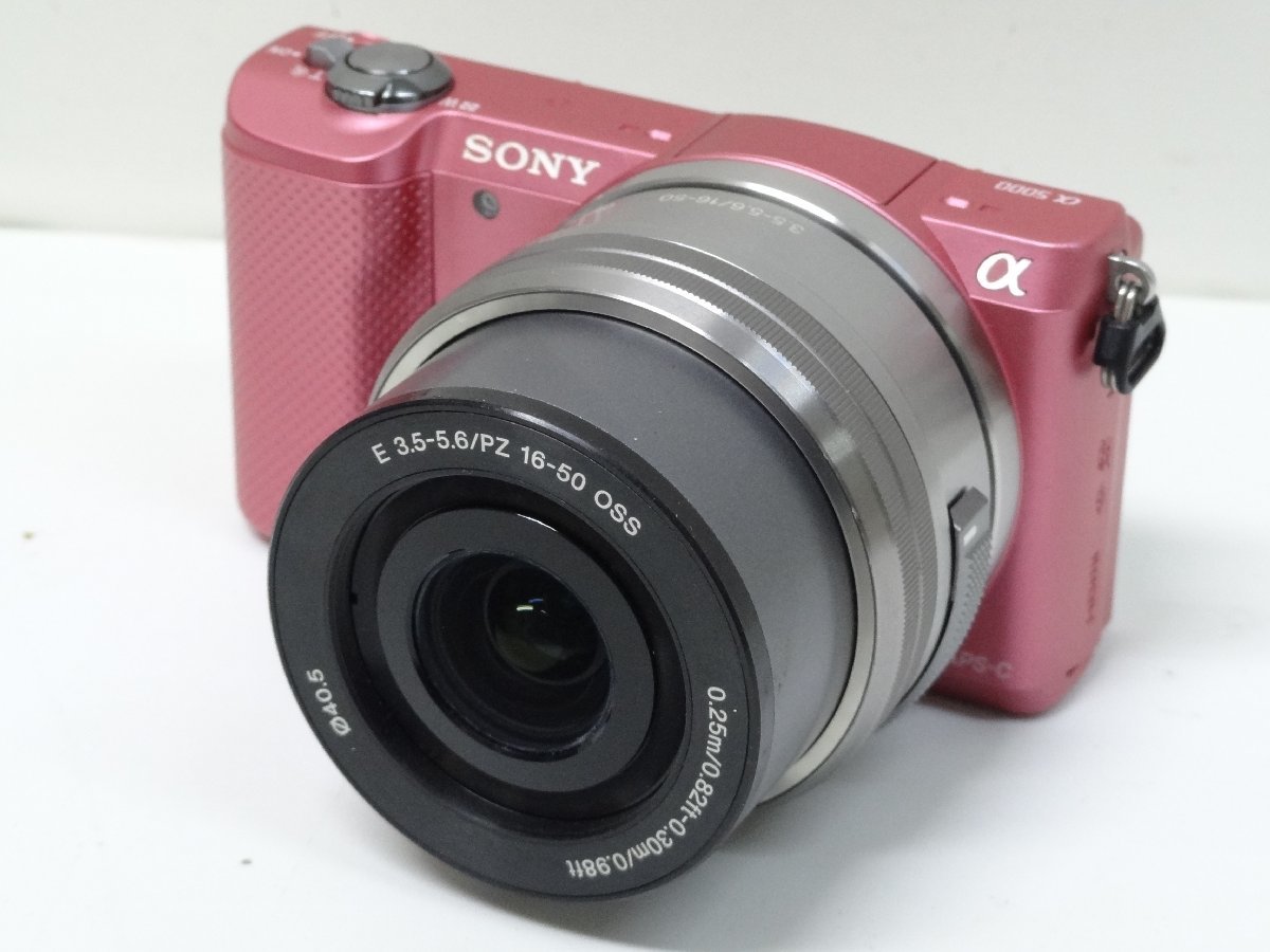 α5000 SONY ミラーレス一眼 ILCE-5000 パワーズームレンズキット