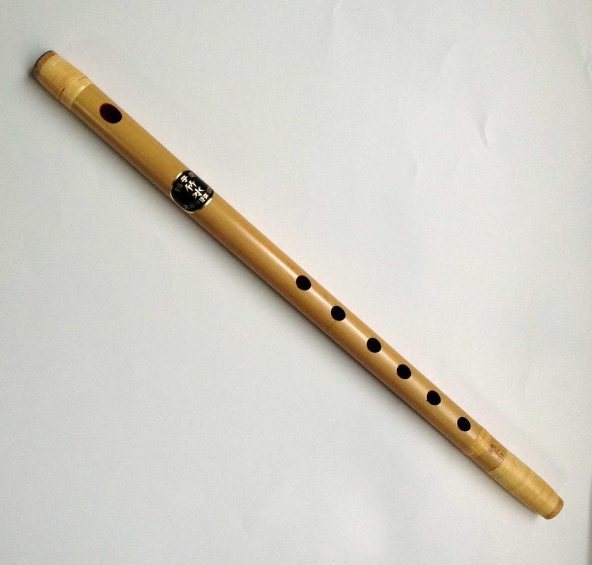 篠笛 獅子田 籐両巻 竹渓 | 7本調子 篠笛(しの笛)