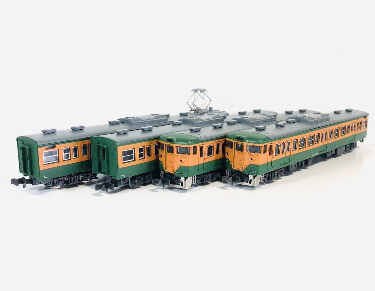 ☆送料無料☆113系湘南色 M車入4両セット［TOMIX］
