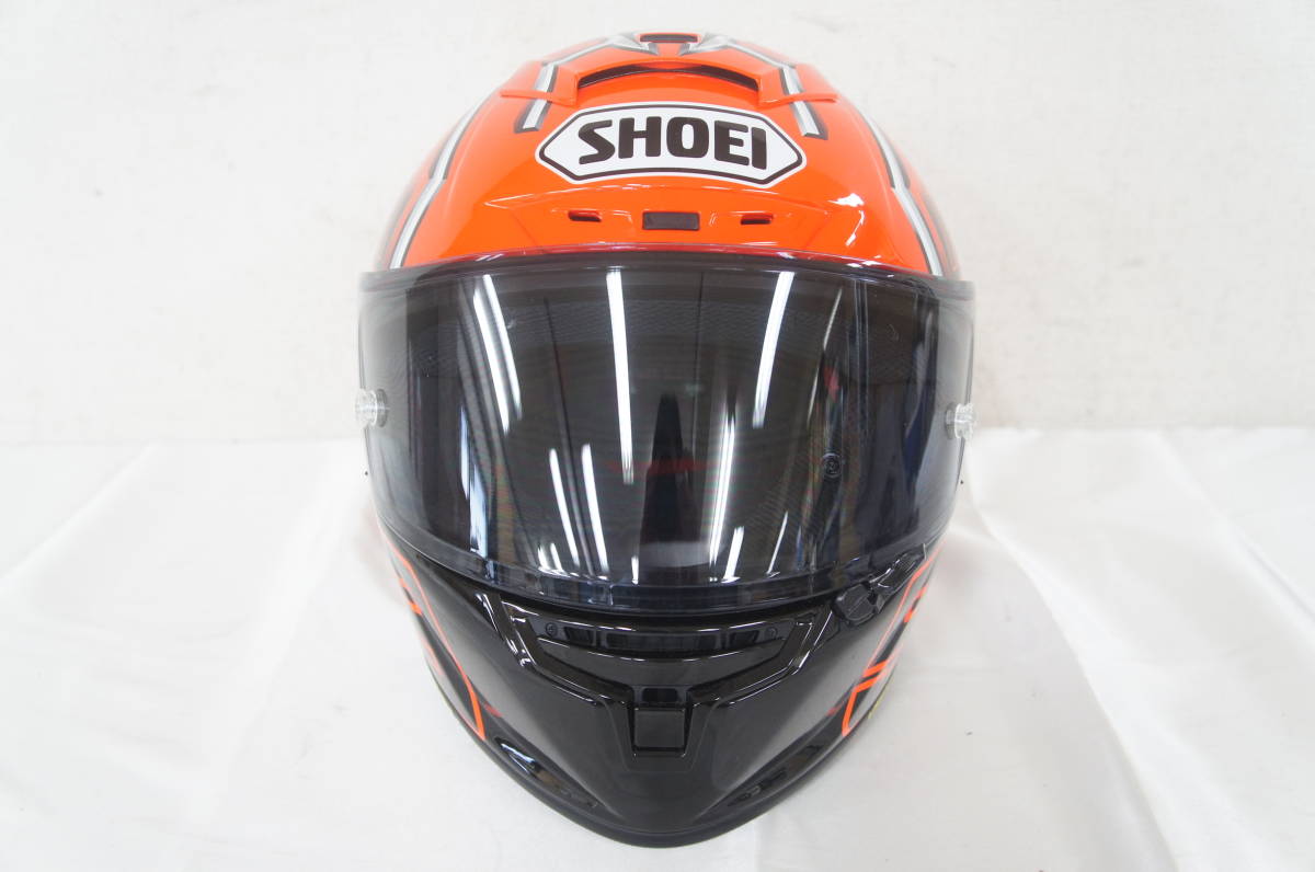 ⑧ 美品 SHOEI ショウエイ X-Fourteen マルケスモデル サイズL 